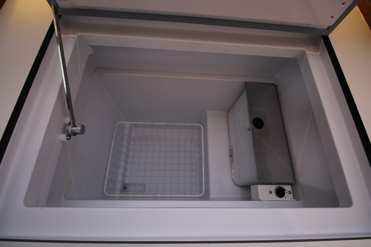 Galley of Evita, a Jeanneau Sun Odyssey 380 sailboat at Grad Biograd na Moru, Croatia