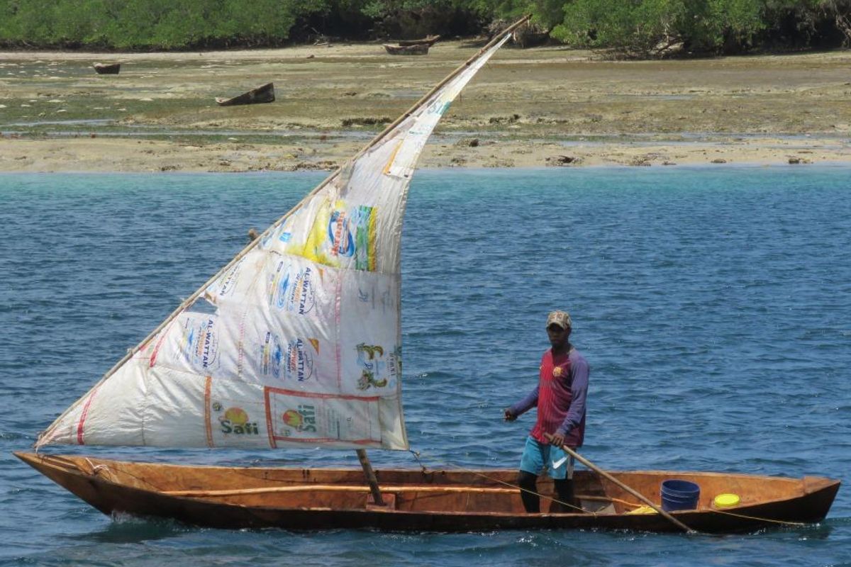 Premium, a Leopard 48 catamaran at Azam Marina, Tanzania