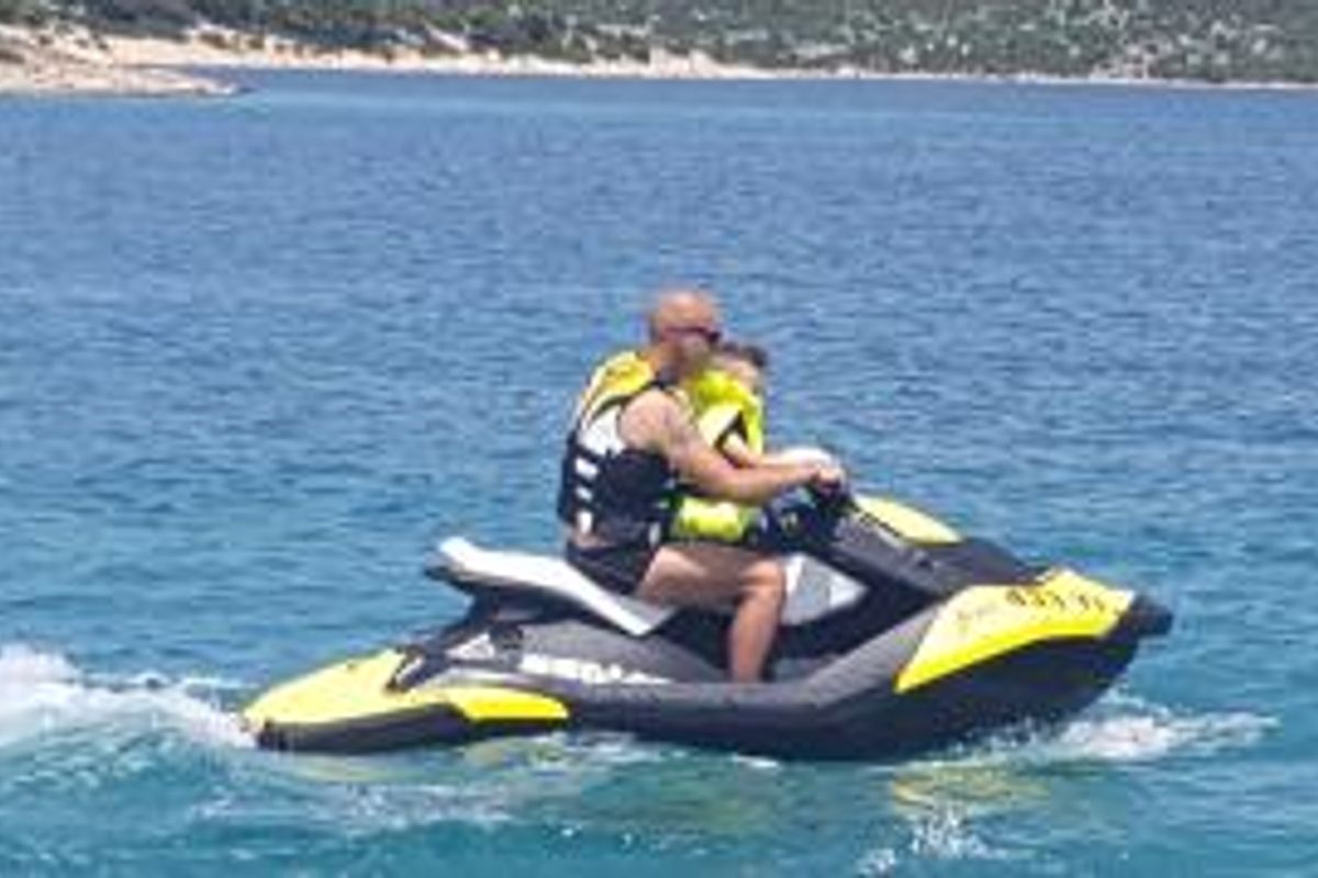 Exterior view of Lucky, a SEA DOO SPARK 90HP motorboat at Jezera, Croatia