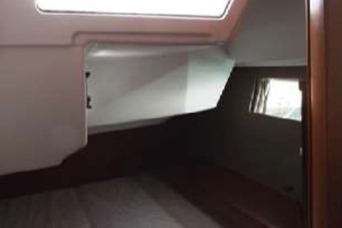 Cabin on WAYWARD PRINCE, a Beneteau Oceanis 48 sailboat at Kalkara, Malta