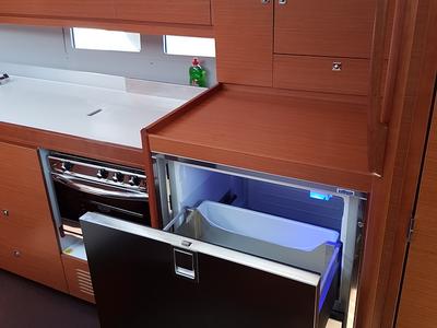 Galley of Alegro, a Dufour 460 GL sailboat at Općina Sukošan, Croatia