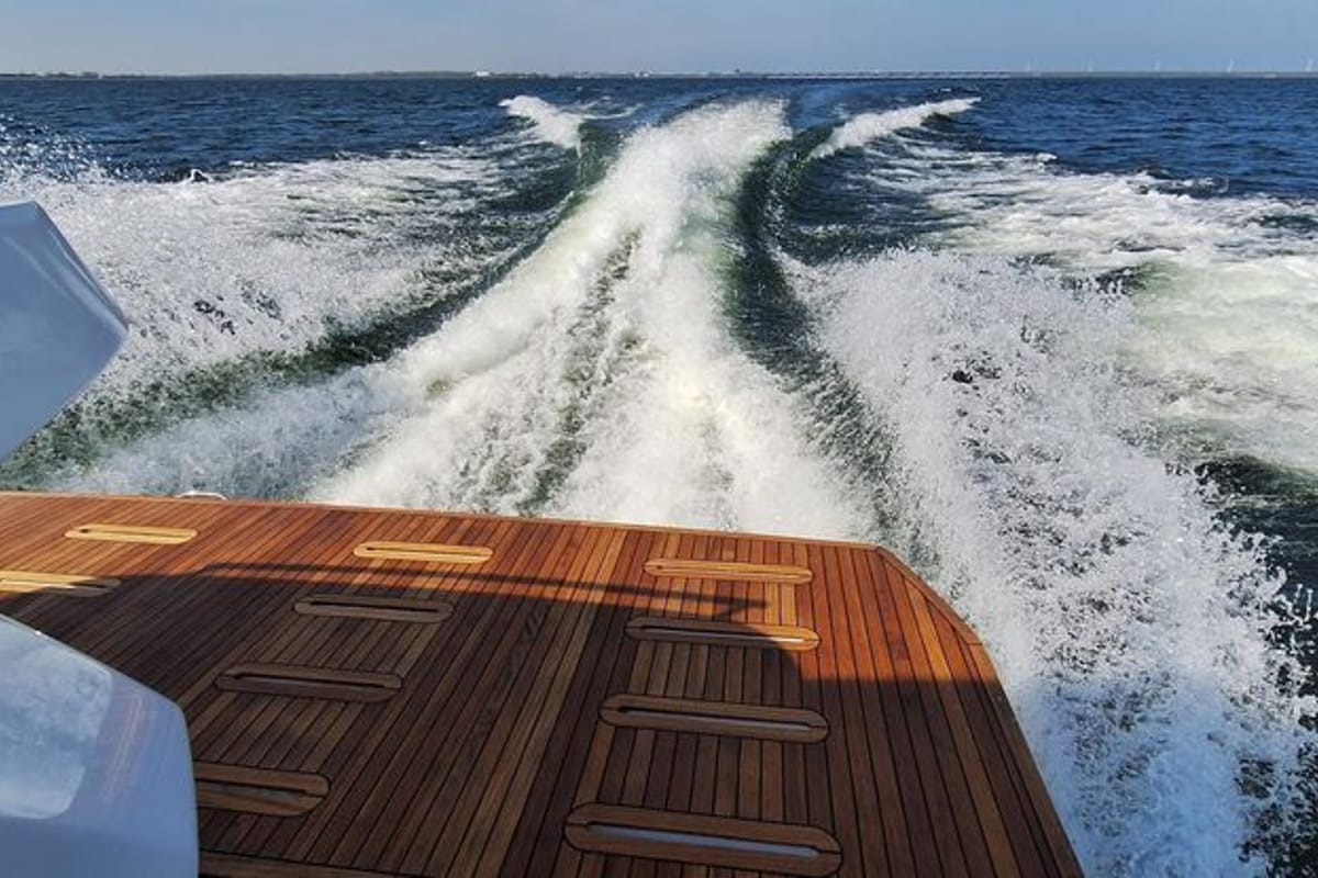 Sabijac, a Azimut Atlantis 45 yacht at Podstrana - Miljevac, Croatia