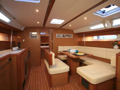Ealis, a Jeanneau Sun Odyssey 49i sailboat at Athens, Greece