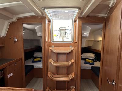 Cabin on Crypto, a Bavaria Cruiser 37 sailboat at Split, Croatia