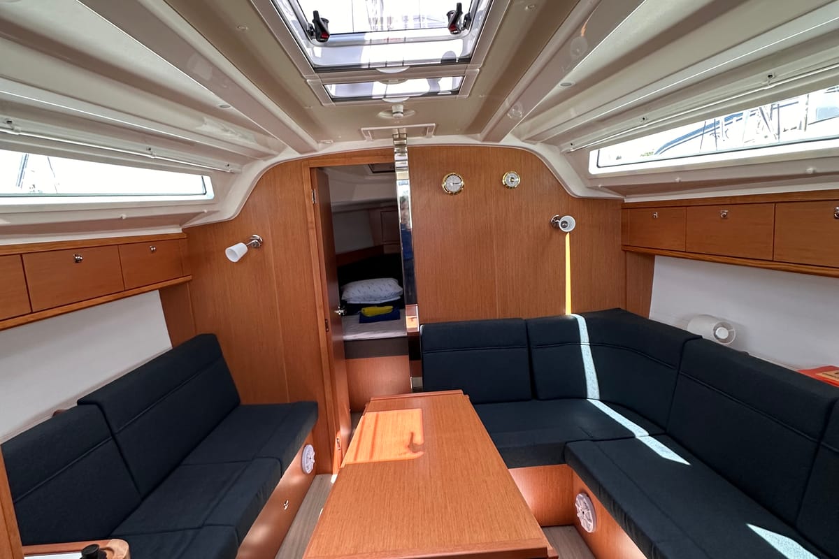 Crypto, a Bavaria Cruiser 37 sailboat at Split, Croatia