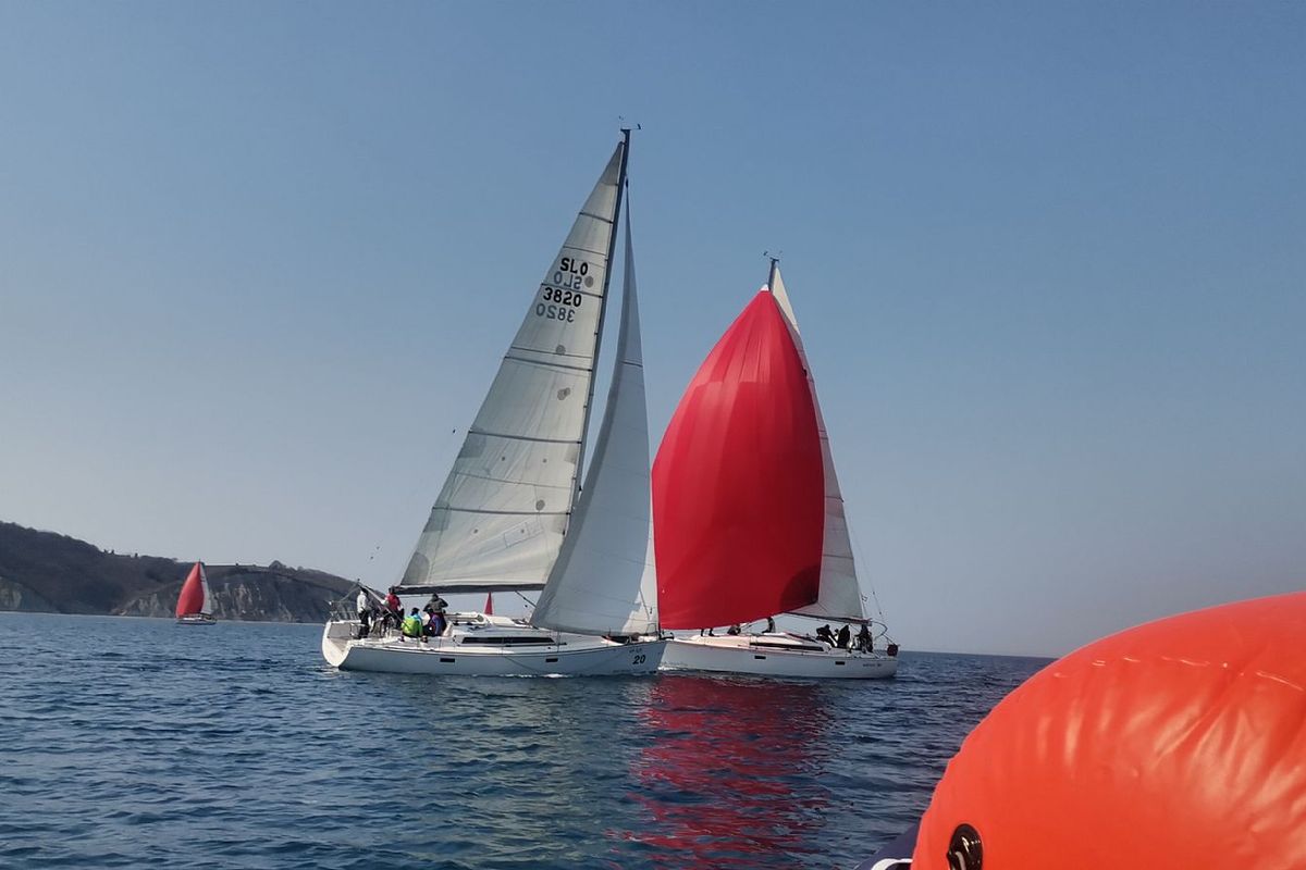 Exterior view of Cherry, a AD Boats Salona 38 sailboat at Izola / Isola, Slovenia