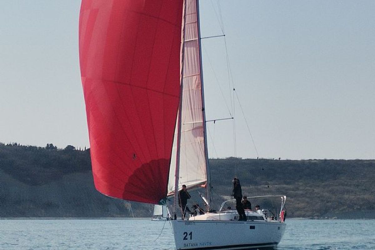 Exterior view of Cherry, a AD Boats Salona 38 sailboat at Izola / Isola, Slovenia