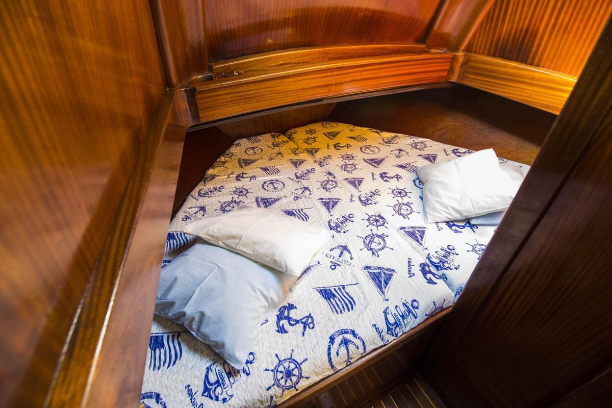 Cabin on Luka, a Custom Made Yacht LUKA yacht at Zadar, Croatia
