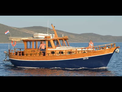 Salon of Luka, a Custom Made Yacht LUKA yacht at Zadar, Croatia