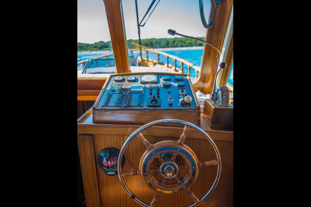 Galley of Luka, a Custom Made Yacht LUKA yacht at Zadar, Croatia