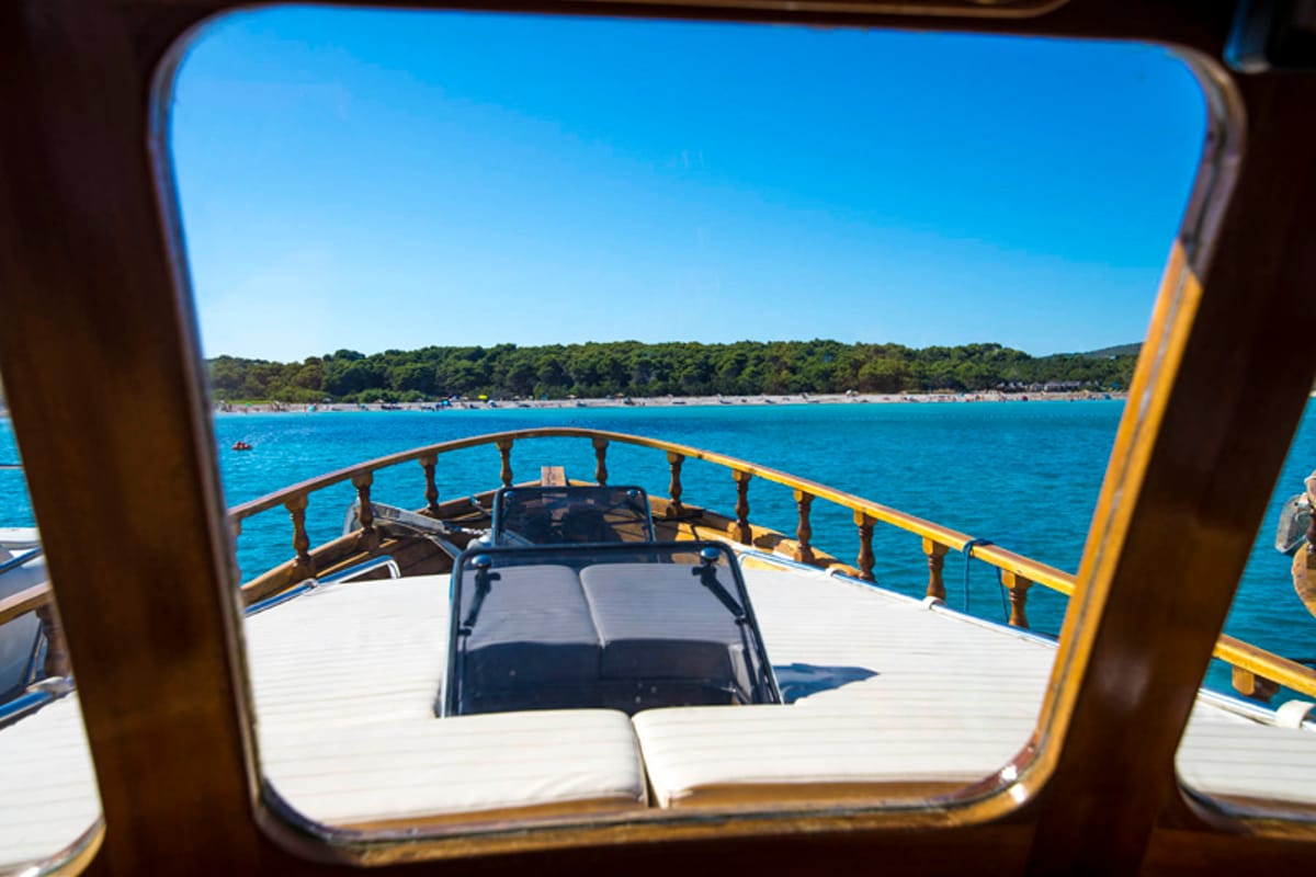 Exterior view of Luka, a Custom Made Yacht LUKA yacht at Zadar, Croatia