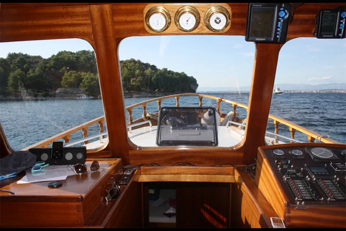 Exterior view of Luka, a Custom Made Yacht LUKA yacht at Zadar, Croatia