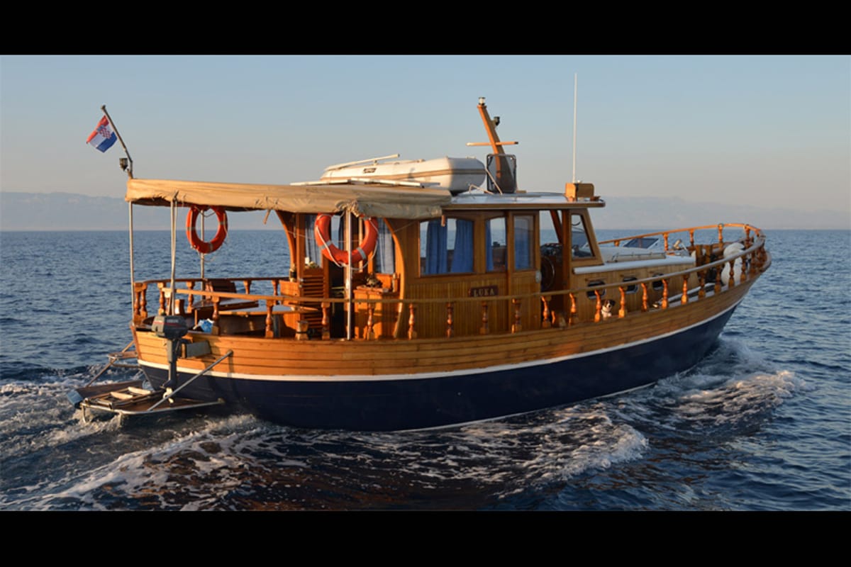 Cabin on Luka, a Custom Made Yacht LUKA yacht at Zadar, Croatia