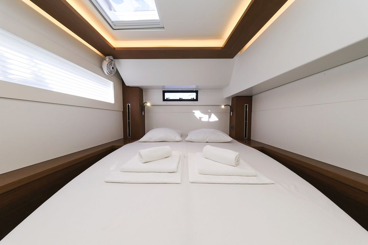 Cabin on MAJESTIC, a Lagoon 46 catamaran at Općina Sukošan, Croatia