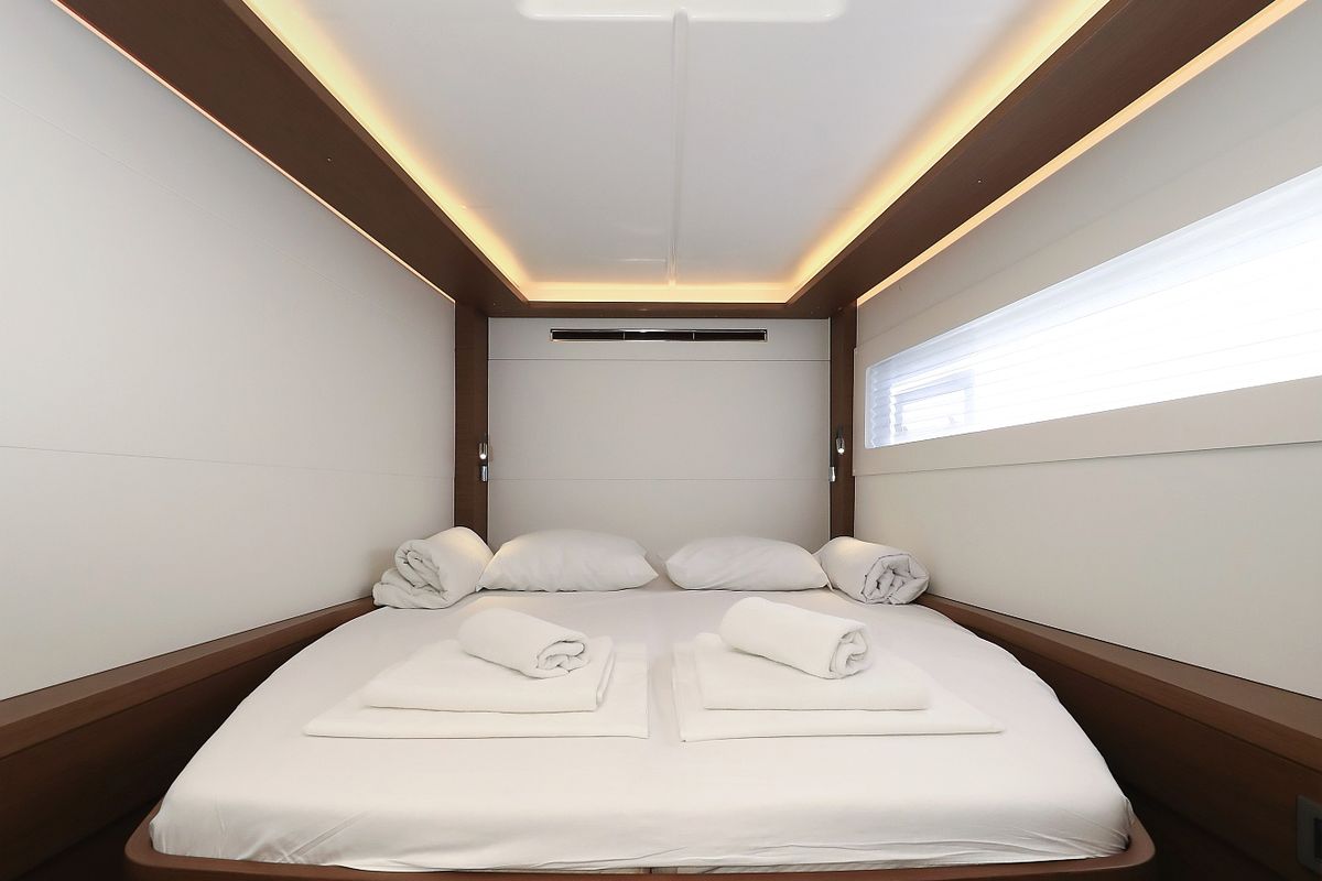 Cabin on MAJESTIC, a Lagoon 46 catamaran at Općina Sukošan, Croatia