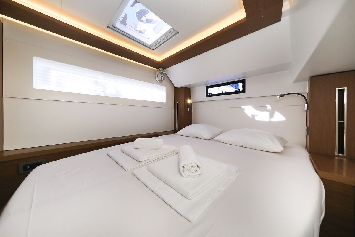 Cabin on MAJESTIC, a Lagoon 46 catamaran at Općina Sukošan, Croatia