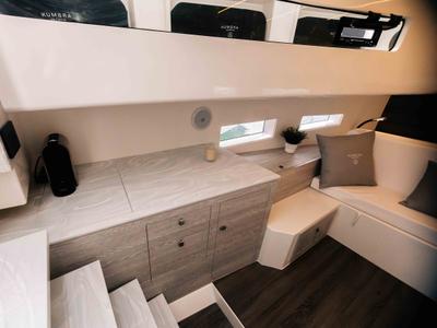 Galley of Origami, a Gulet Motorboat motorboat at Palma de Mallorca, Spain