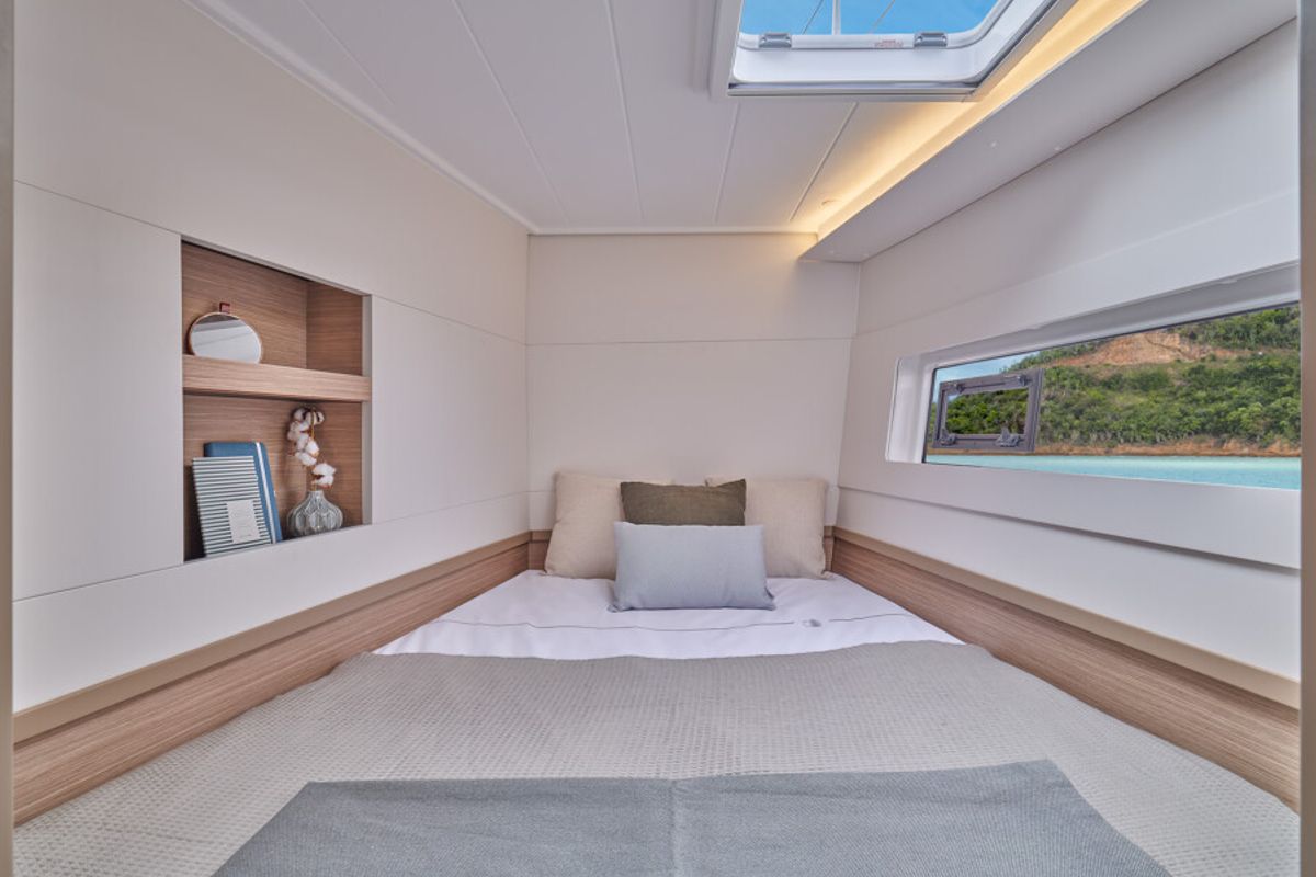Cabin on LINDA, a Lagoon 40 catamaran at Split, Croatia