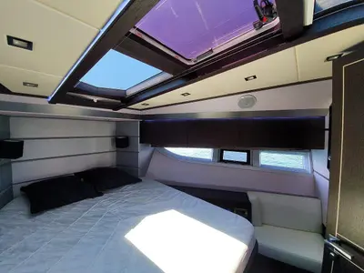 Obsession two, a Galeon Galeon 700 yacht at Novi Vinodolski, Croatia