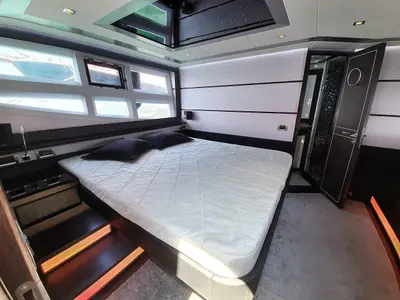 Obsession two, a Galeon Galeon 700 yacht at Novi Vinodolski, Croatia