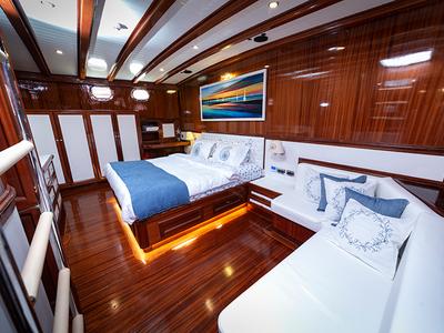 Cabin on Queen of Datca, a Gulet Gulet gulet at Kos, Greece