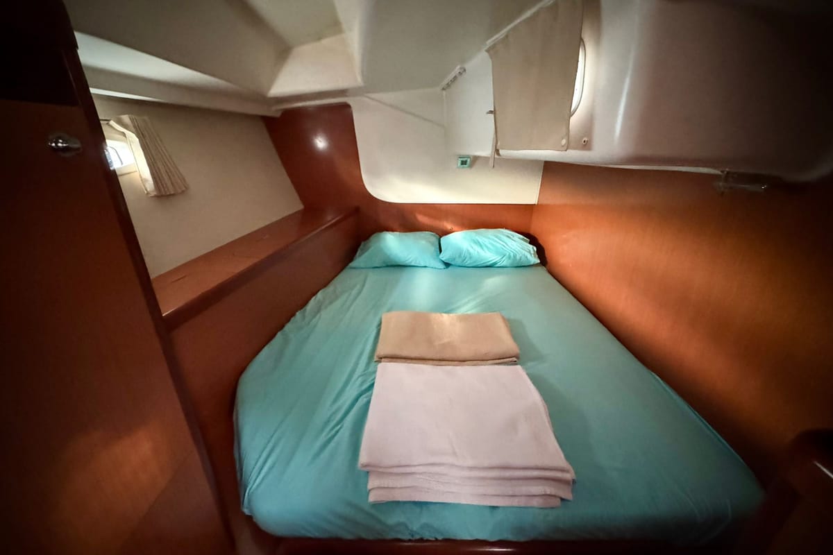 Viento, a Beneteau Oceanis 46 sailboat at Fethiye, Turkey