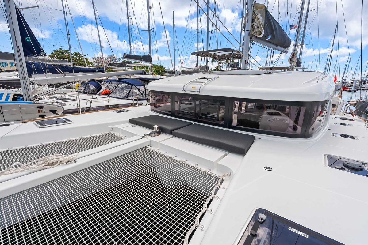 Oasis, a Lagoon 40 OW catamaran at Road Town, British Virgin Islands
