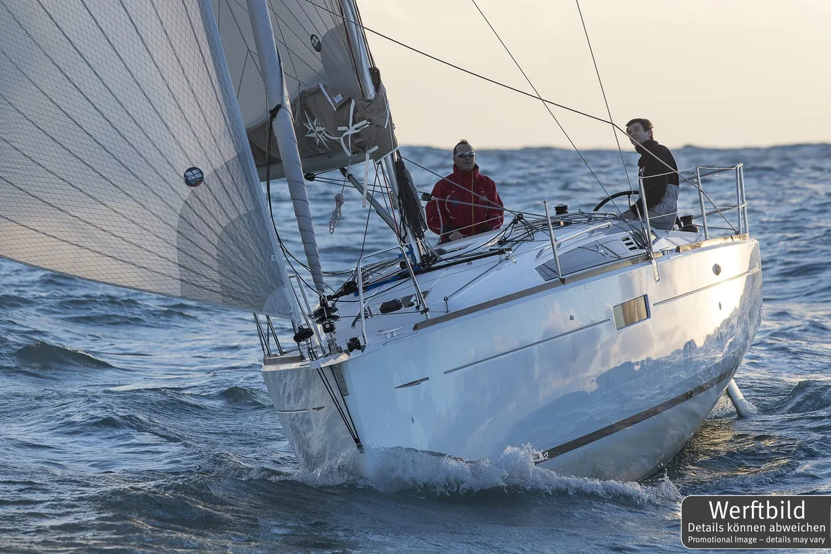 Exterior view of Freeway, a Jeanneau Sun Odyssey 349 sailboat at Grad Biograd na Moru, Croatia