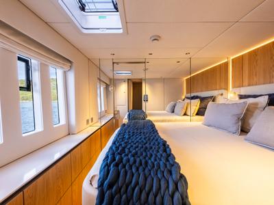 Cabin on MyMaria, a Sunreef Yachts Sunreef 60 catamaran at Municipal Unit of Lefkada, Greece