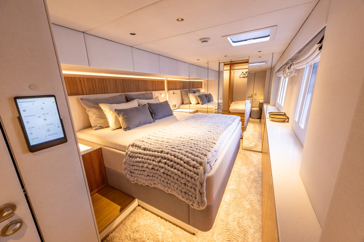 MyMaria, a Sunreef Yachts Sunreef 60 catamaran at Municipal Unit of Lefkada, Greece