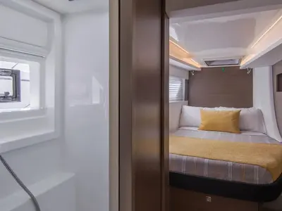 Cabin on Moorings 4200/3 Exclusive Plus, a Leopard 42 catamaran at Pa Khlok, Thailand