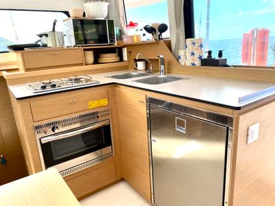 Galley of YEMAYA IBIZA CREWED, a Excess 11 catamaran at Ibiza, Spain