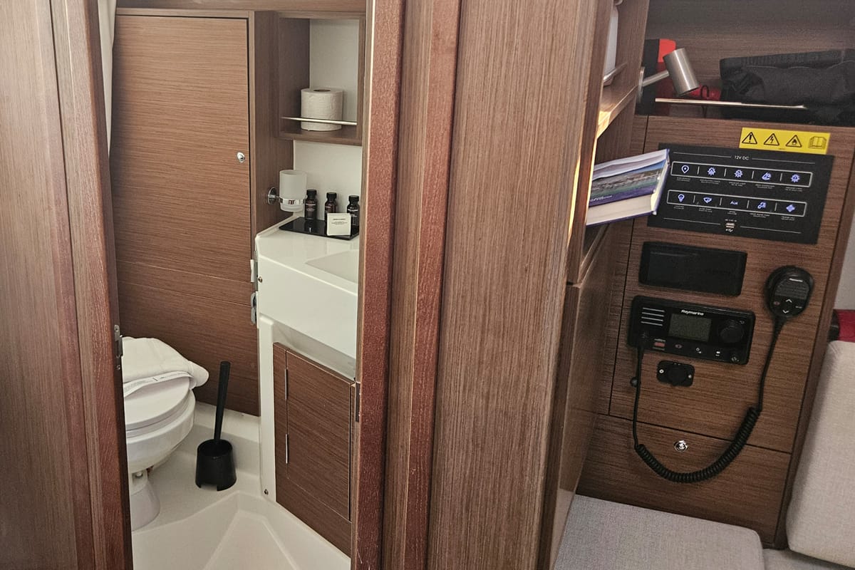 Stella, a Beneteau Oceanis 34.1 sailboat at Fethiye, Turkey