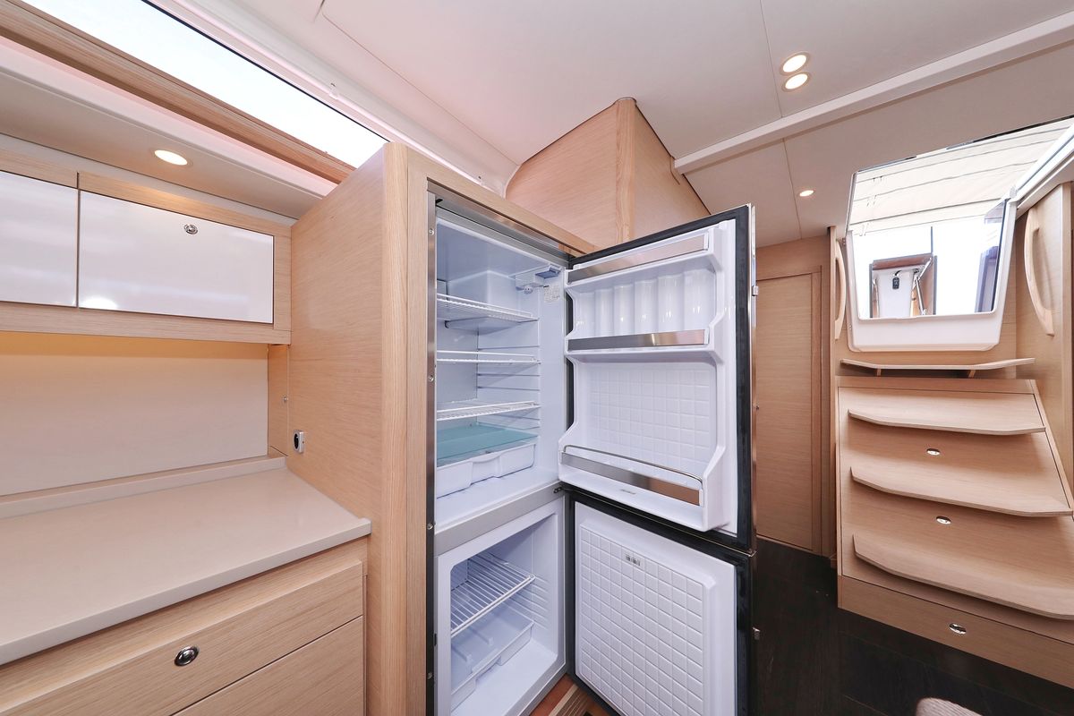 Galley of Nausea, a Dufour 470 sailboat at Grad Vodice, Croatia