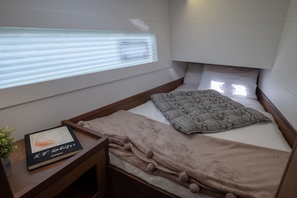 Cabin on Meliti, a Lagoon 40 catamaran at Municipal Unit of Lefkada, Greece