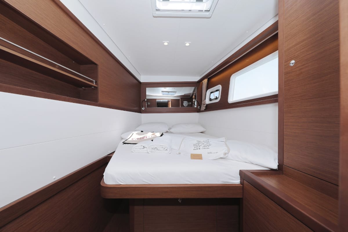 Hot Stuff, a Lagoon 450 F catamaran at Općina Sukošan, Croatia