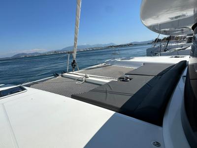 Deck of Magellan, a Lagoon 42 catamaran at Municipal Unit of Lefkada, Greece