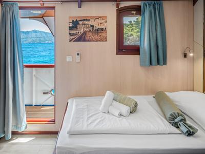 Cabin on Carpe Diem, a Unknown M/S Carpe Diem sailboat at Općina Marina, Croatia
