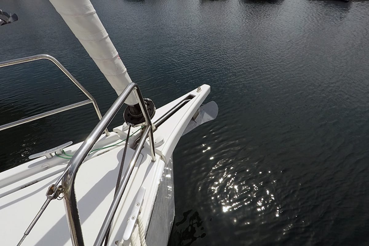 Magdalena, a Dufour 430 GL sailboat at Grad Šibenik, Croatia