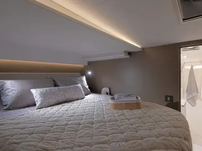 Cabin on Moorings 4600 Exclusive Plus, a Leopard 46 catamaran at Eden Island Marina, Seychelles