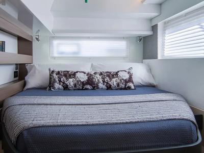 Cabin on Moorings 4200/4 Exclusive Plus, a Leopard 42 catamaran at Općina Marina, Croatia