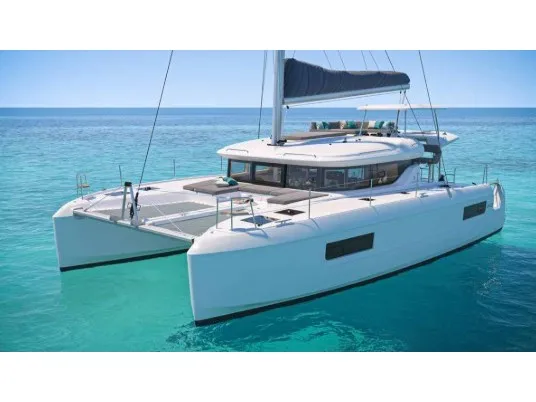 Exterior view of BRAND NEW LAGOON 43 (2), a Lagoon 43 catamaran at Općina Sukošan, Croatia