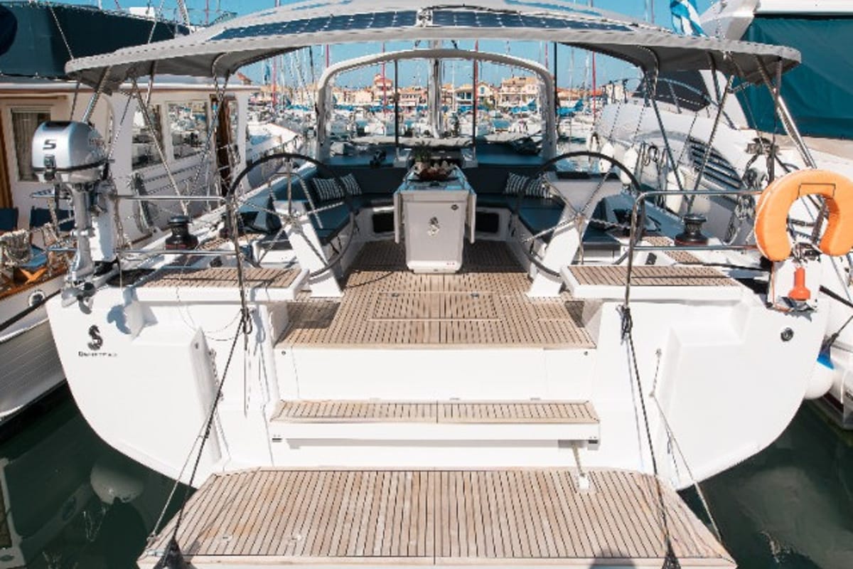 Brando, a Beneteau Oceanis 51.1 sailboat at Municipal Unit of Lefkada, Greece