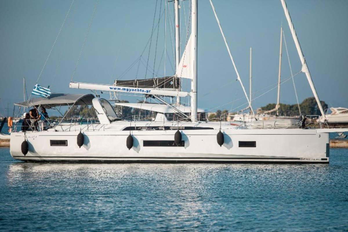 Brando, a Beneteau Oceanis 51.1 sailboat at Municipal Unit of Lefkada, Greece