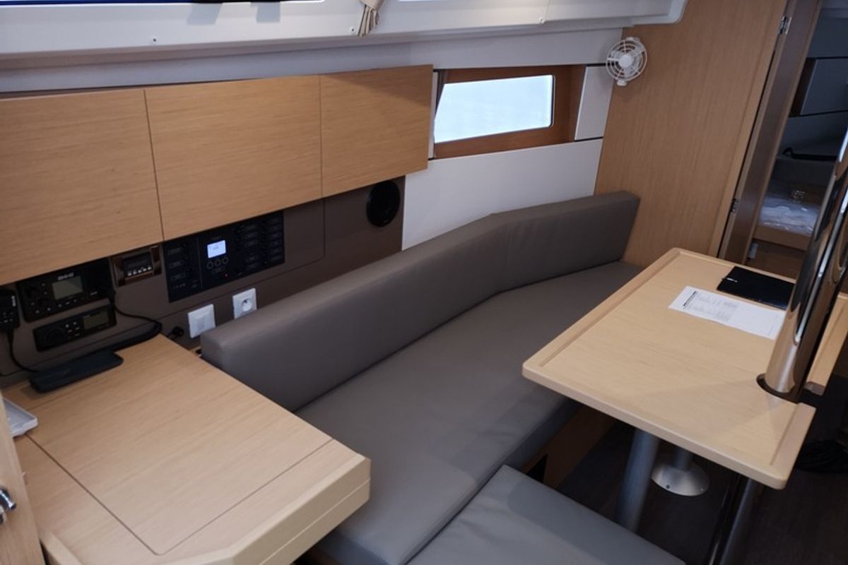 Salon of Maya Bay 2, a Beneteau Oceanis 35.1 sailboat at Split, Croatia