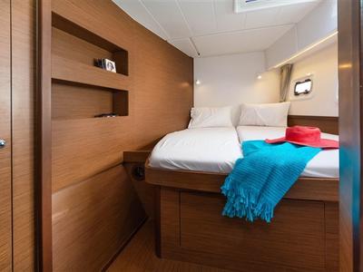Cabin on Aria, a Lagoon 42 catamaran at Volos Municipality, Greece