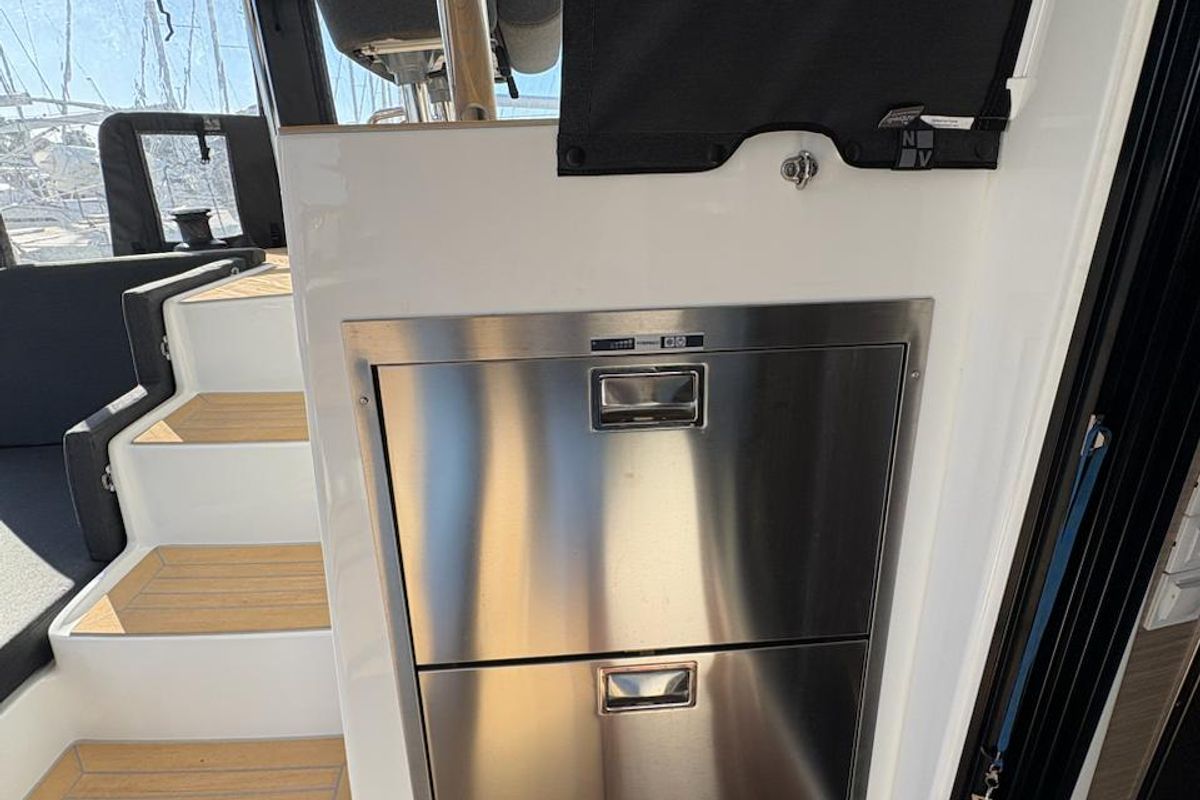 Galley of Free Spirit, a Lagoon 42 catamaran at Općina Sukošan, Croatia