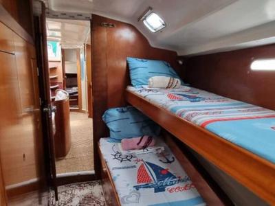 Cabin on Edisa, a Beneteau First 45 F5 sailboat at Municipal Unit of Rhodes, Greece
