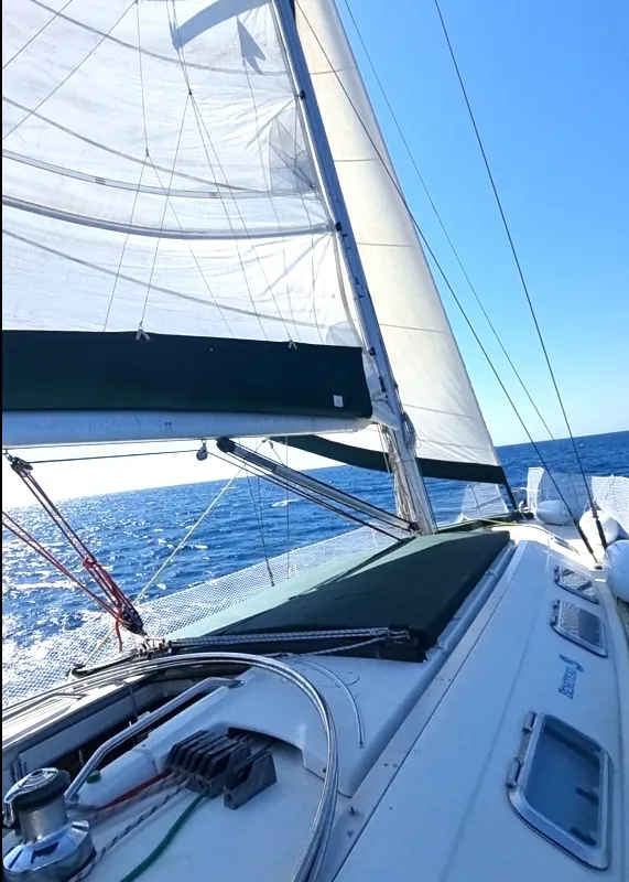 Edisa, a Beneteau First 45 F5 sailboat at Municipal Unit of Rhodes, Greece