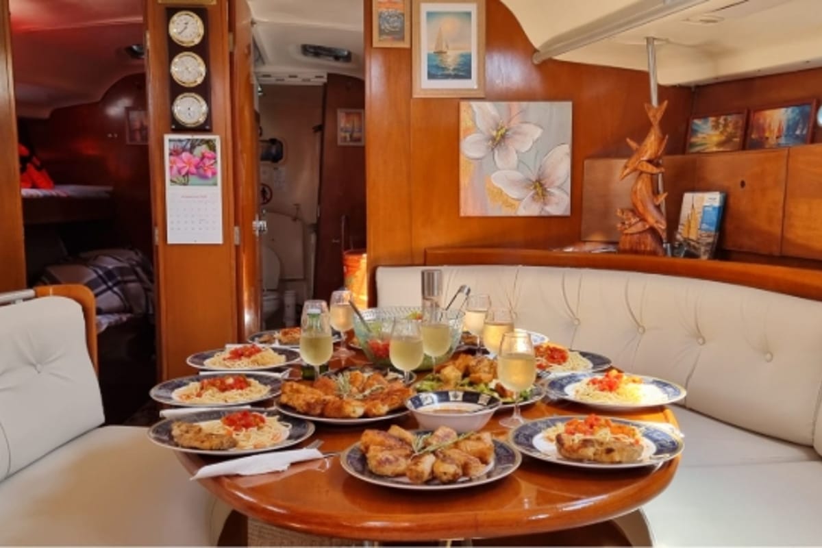 Edisa, a Beneteau First 45 F5 sailboat at Municipal Unit of Rhodes, Greece